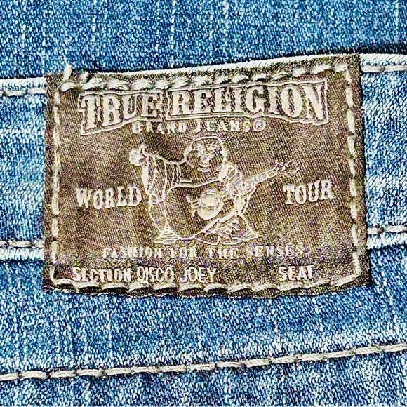 True Religion jeans Disco Joey Flare jeans mid rise Little stretch Size 29 - Picture 14 of 15